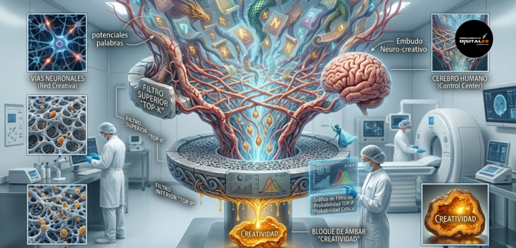 Infografía sobre la técnica Chain of Thought en ia generativa avanzada, visualizando el proceso de resolución de problemas paso a paso.