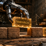 brazo robotico modificando variables