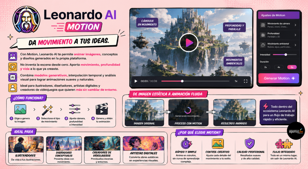 Leonardo AI dispone de un plan gratuito con tokens diarios limitados. Los planes de pago amplían la cantidad de generaciones, la velocidad de procesamiento, la capacidad de entrenamiento personalizado y las funciones avanzadas de Motion, generación visual y edición creativa.